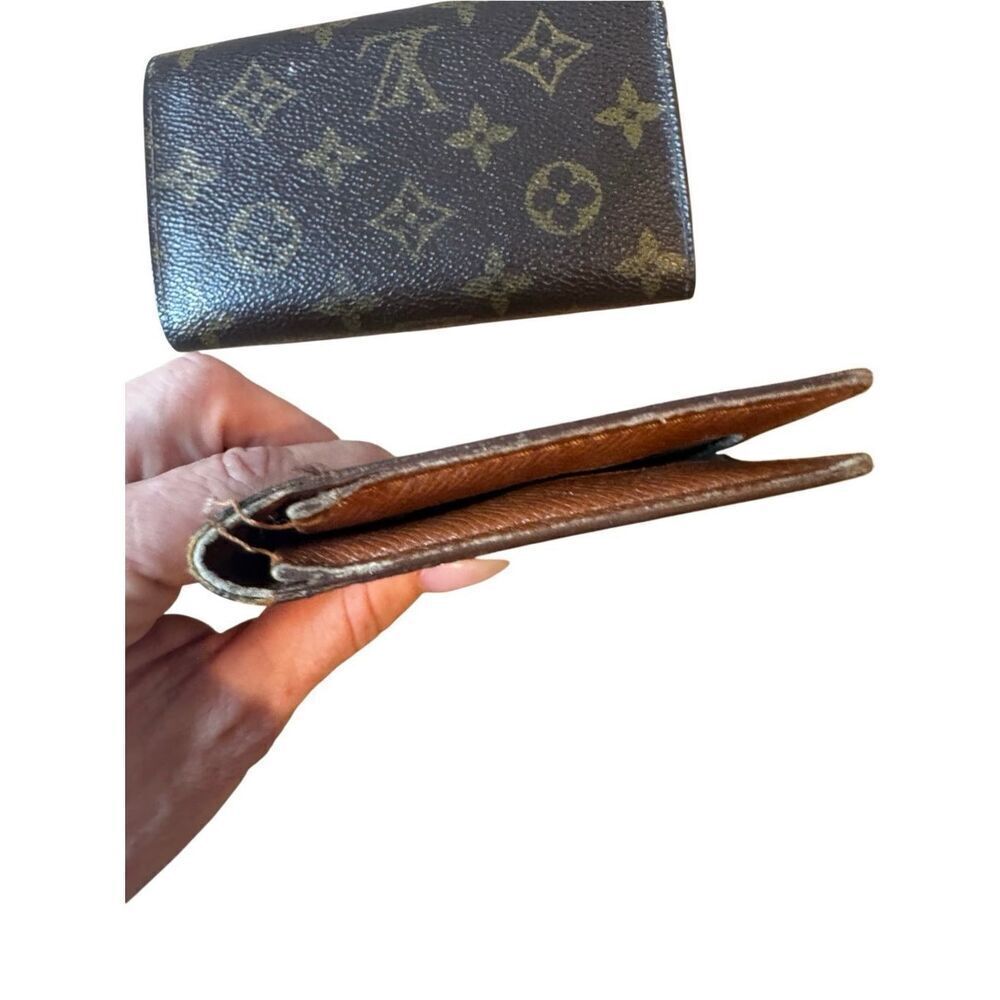 Louis Vuitton Monogram Tresor wallet & Card case ✨ Vintage & Authentic ✨ - Picture 6 of 13